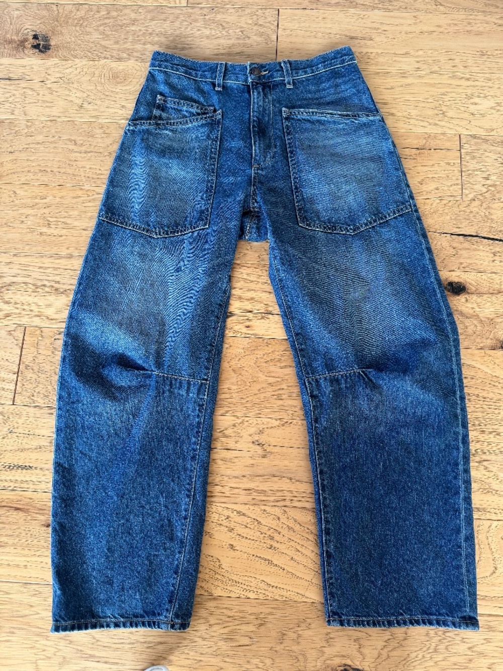 Nili Lotan Shon Jeans Bedford Wash Size 27 - Picture 3 of 9